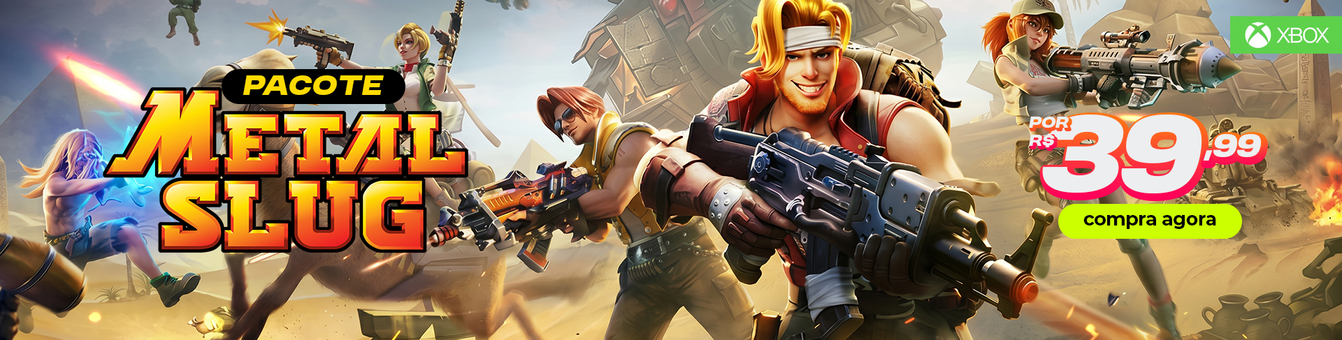 ACA NEOGEO METAL SLUG (1,2,3,4,5 and X) Bundle