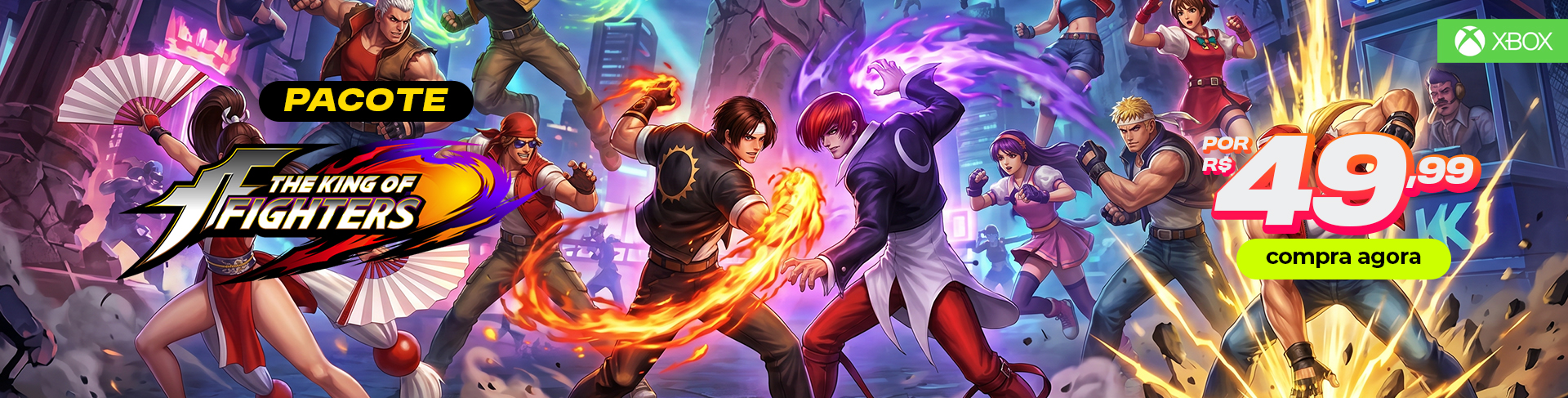 ACA NEOGEO THE KING OF FIGHTERS '94,95,96,97,98,99,2000,2001,2002,2003 BUNDLE