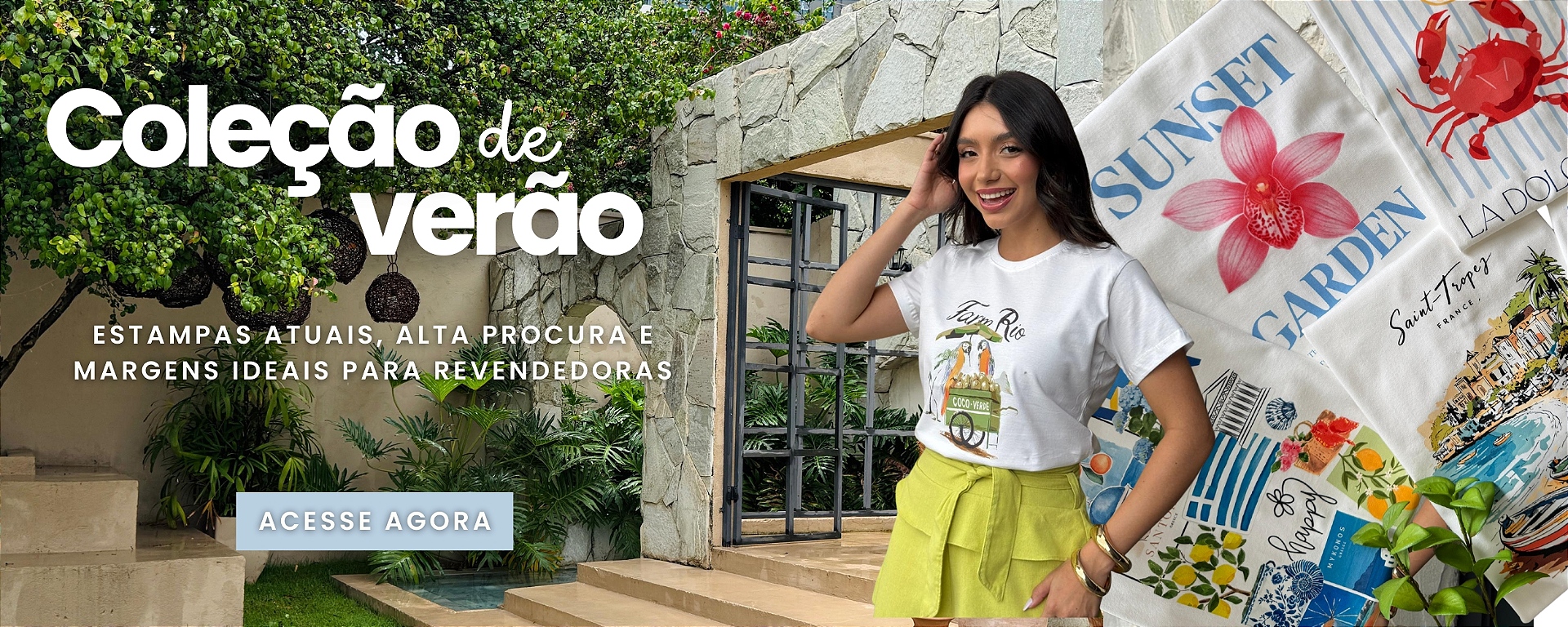 BANNER COLEÇÃO VERÃO