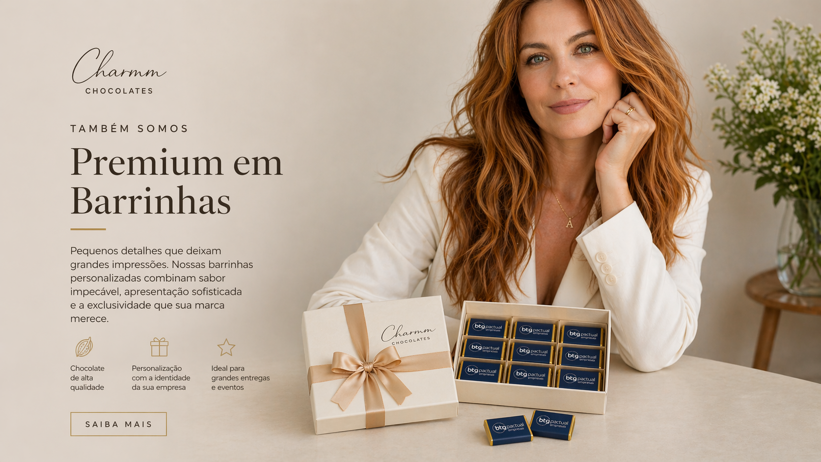 Barrinhas de chocolate