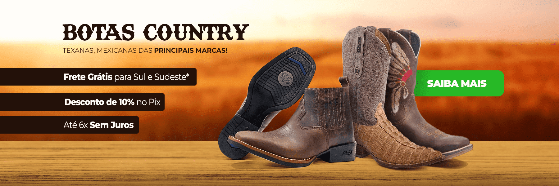 Banner Bota country