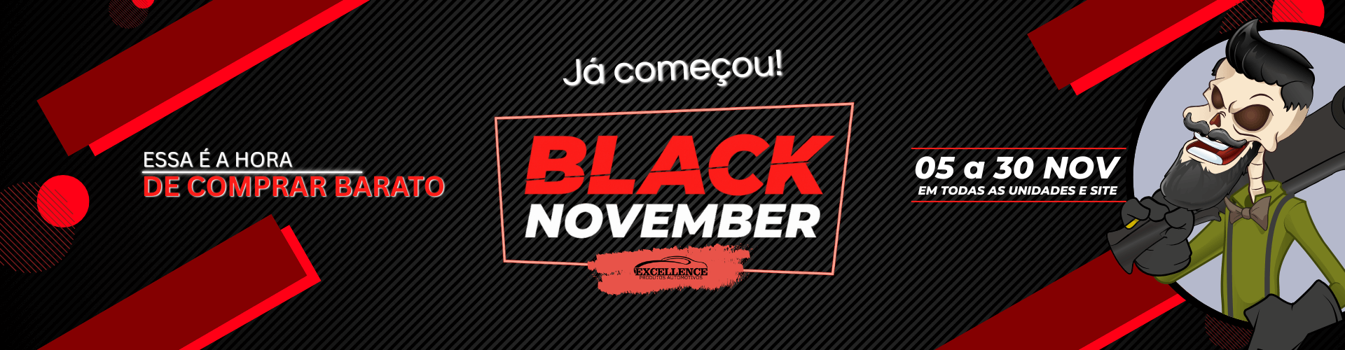 Banner Black November EXC