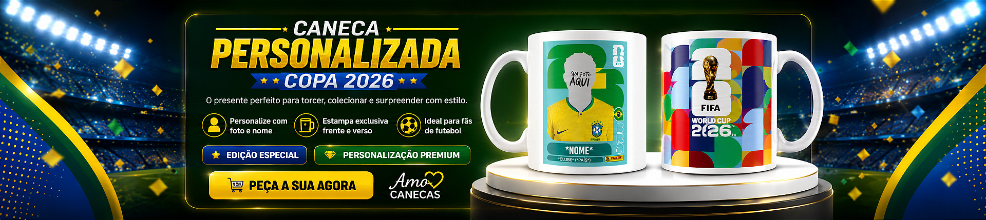 CANECA FIGURINHA DA COPA