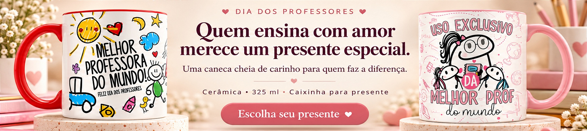 Caneca Dia dos Professores