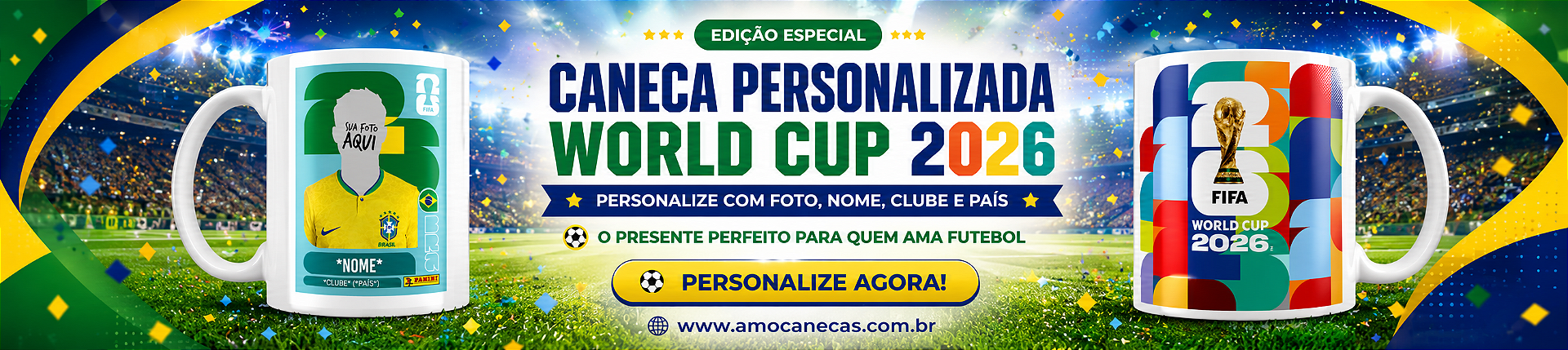 CANECA FIGURINHA DA COPA