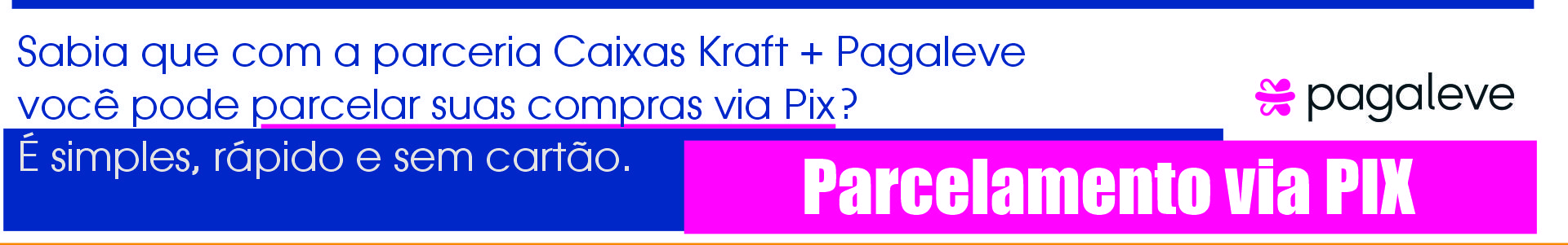 Parcelamento via PIX