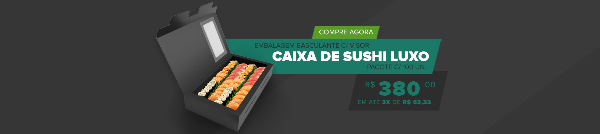 Sushi Luxo Lançamento