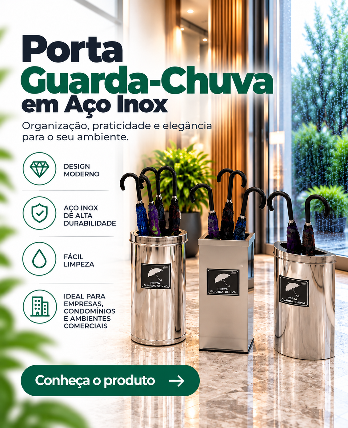 Porta guarda-chuva mobile