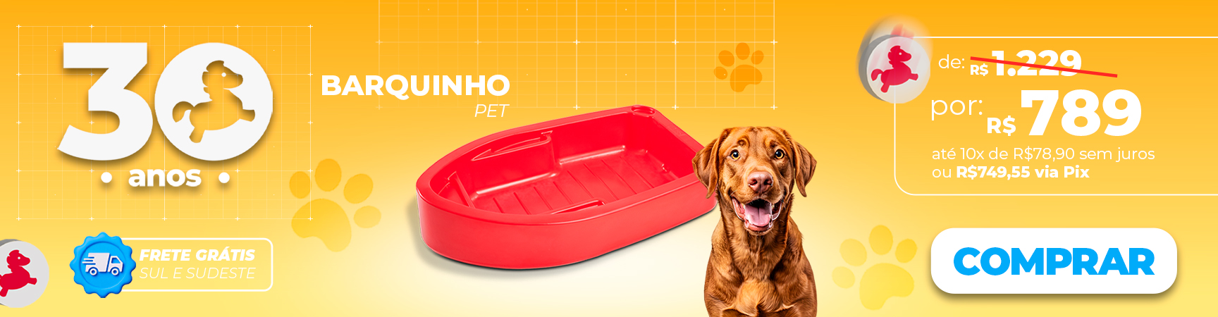 Barquinho Pet