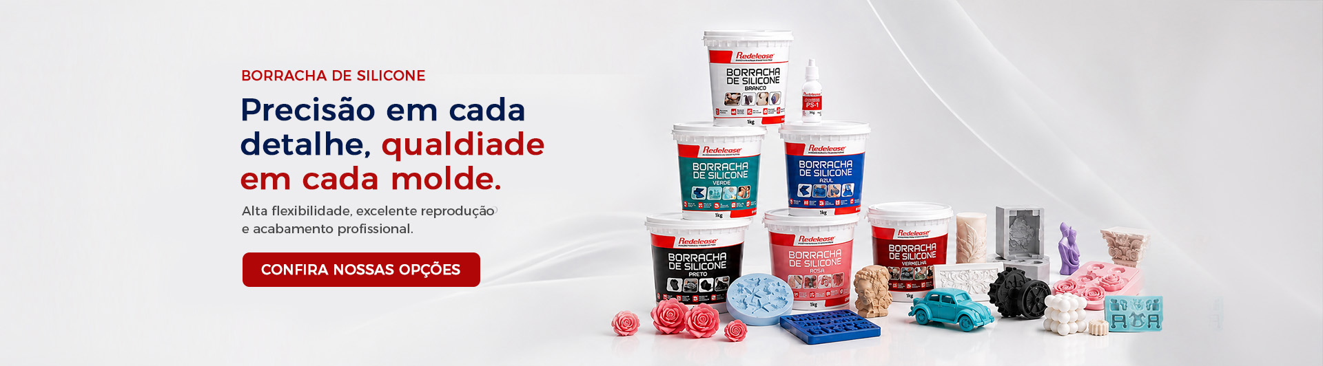 Linha Borracha de Silicone