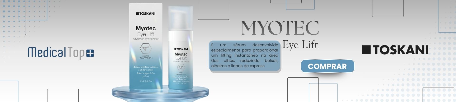 Toskani Myotec Eye Lift 15ml