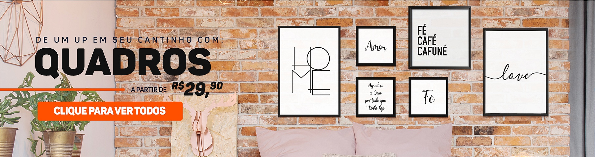 Quadros a partir de R$29,90
