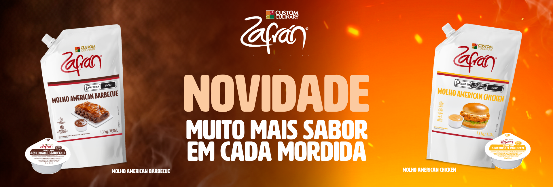 Lançamento Molhos American