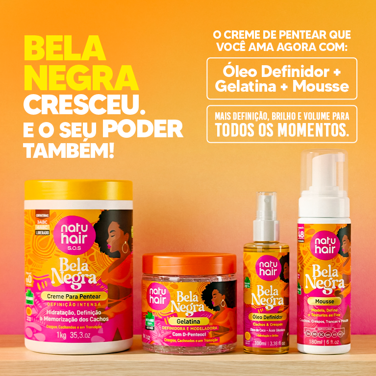Banner Lançamento Bela Negra - mobile