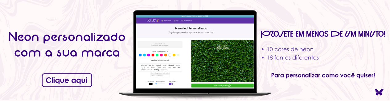 Banner Personalização