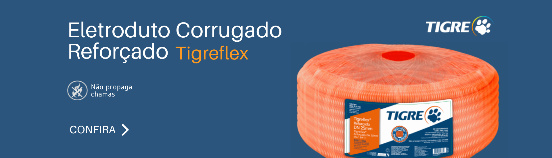 Eletroduto Corrugado Reforçado