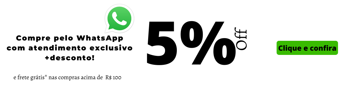 Desconto de 5% whatsapp
