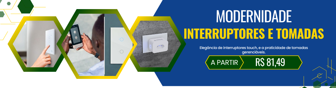 Interruptores e Tomadas