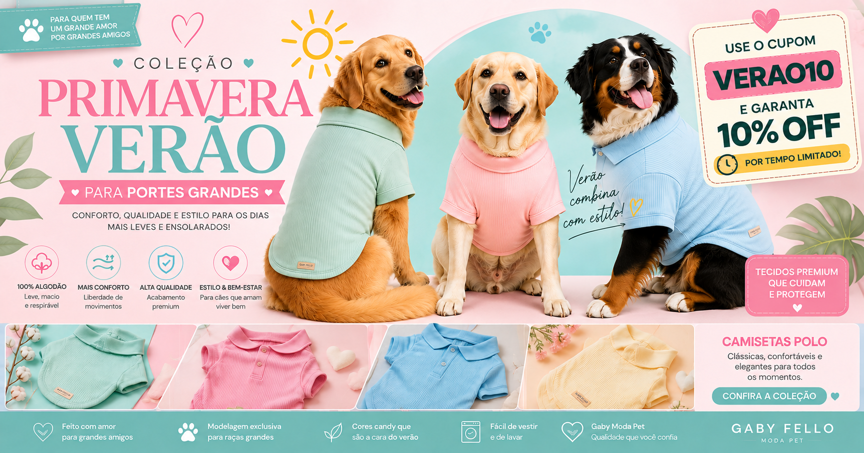 VERÃO PORTE GRANDE