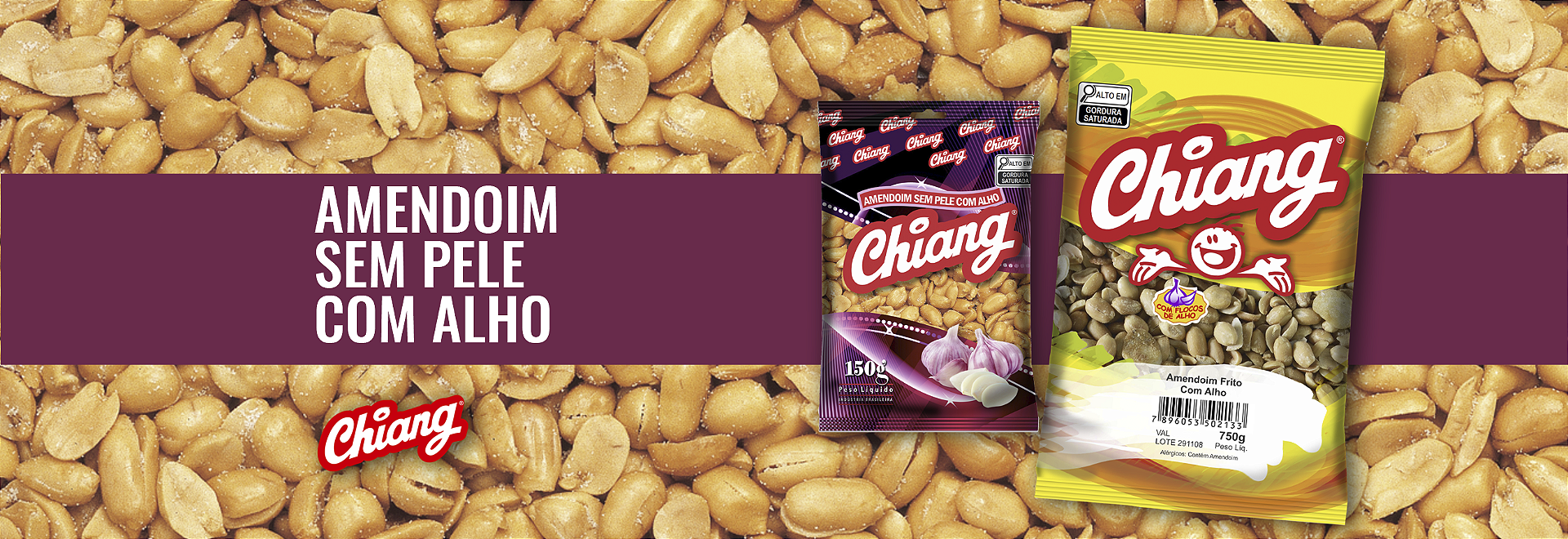 AMENDOIM COM ALHO