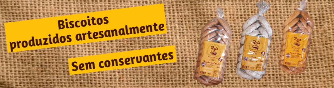 Biscoito produzido artesanalmente