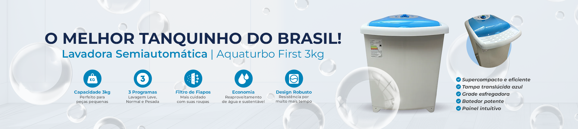 Tanquinho Aquaturbo