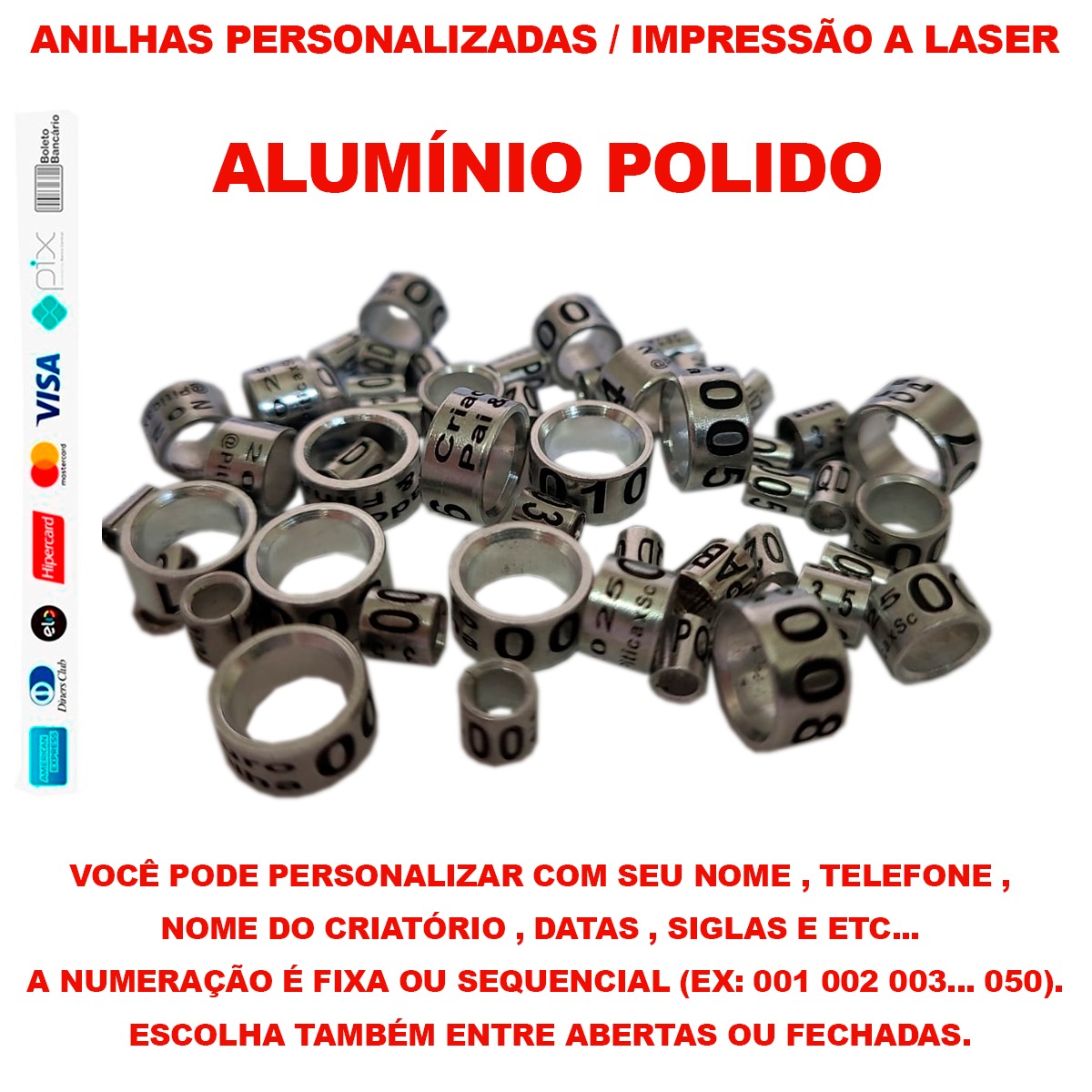 ALUMÍNIO POLIDO