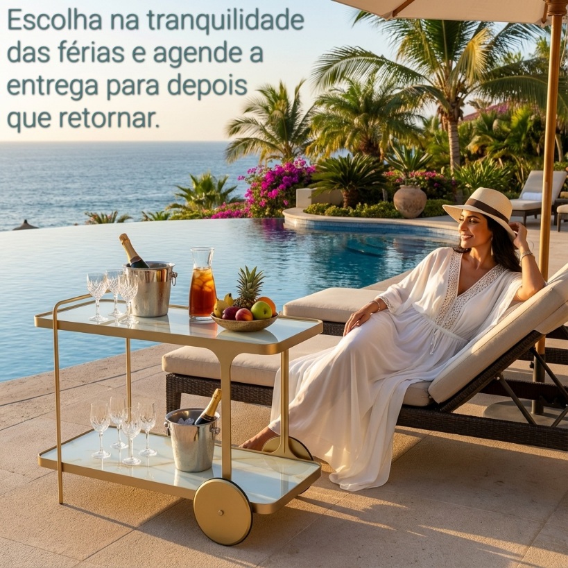 Compre nas Férias e Agende a Entrega