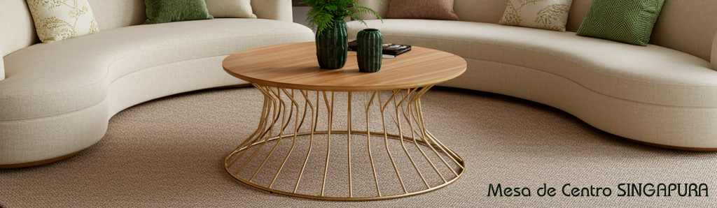 Mesa Centro SING 32H Dou Natural