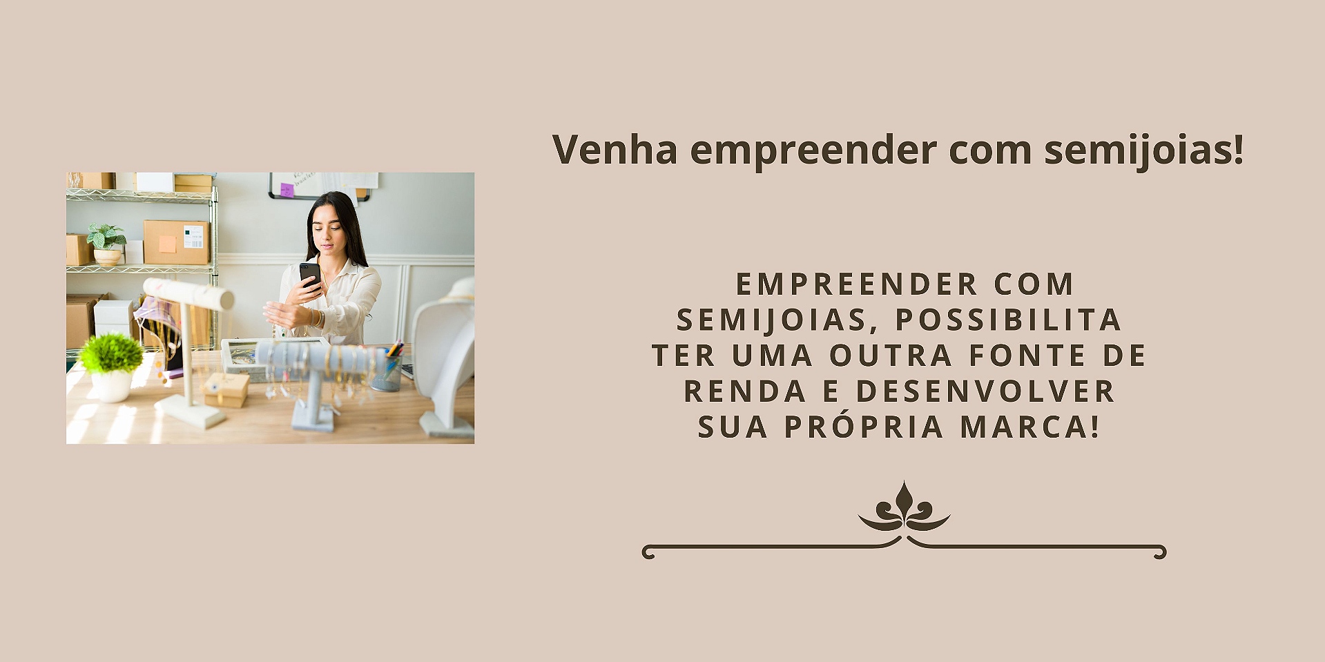 Empreender com semijoias.