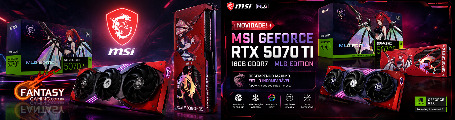 Banner Placa de Video MLG