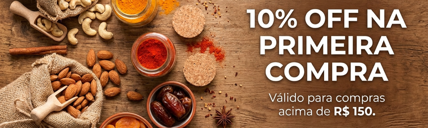 10% primeira compra