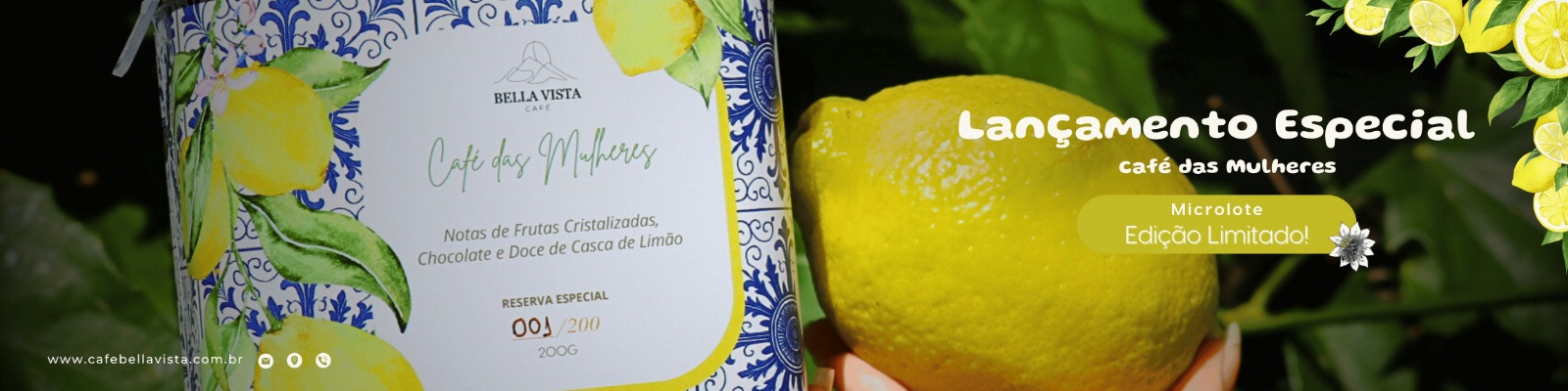 Café das mulheres 85 pontos - 200g GRÃOS