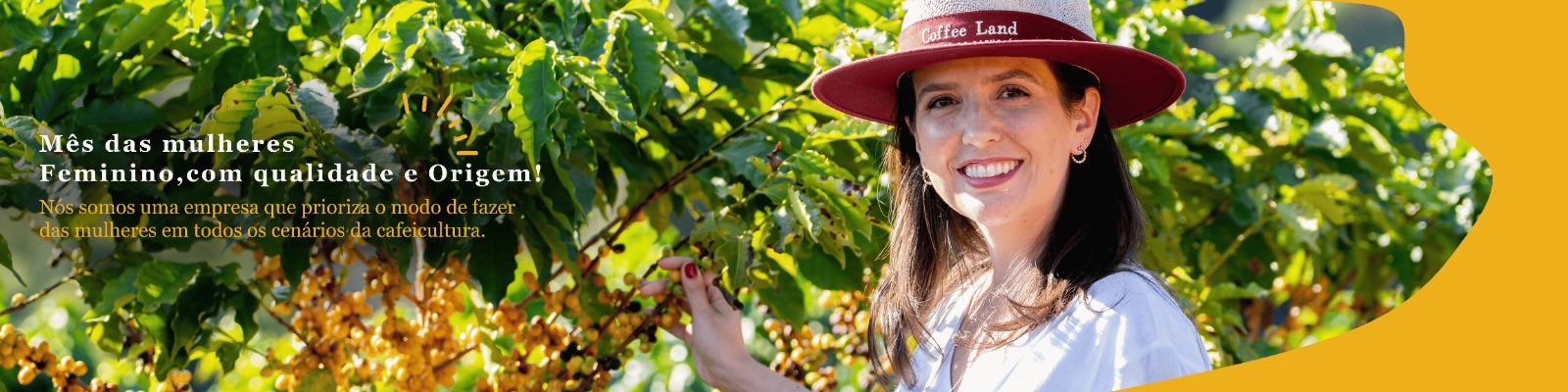 Café produzido por mulheres