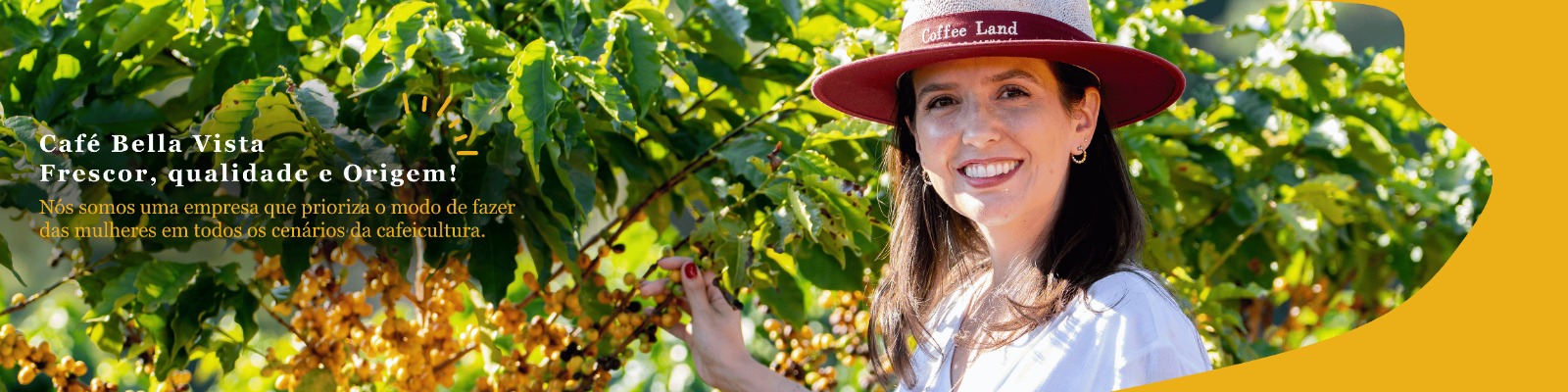 Café produzido por mulheres