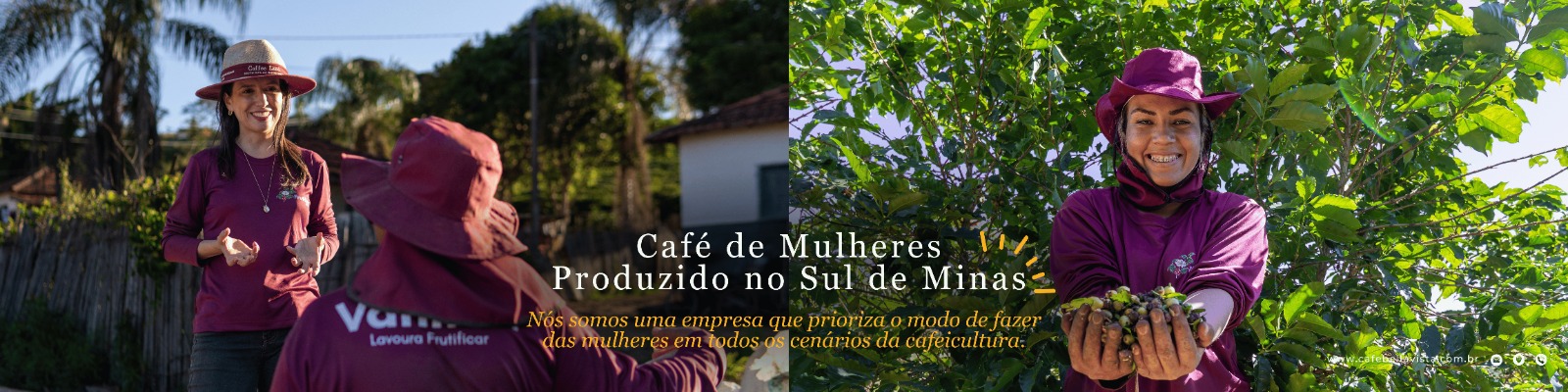 Café produzido por mulheres