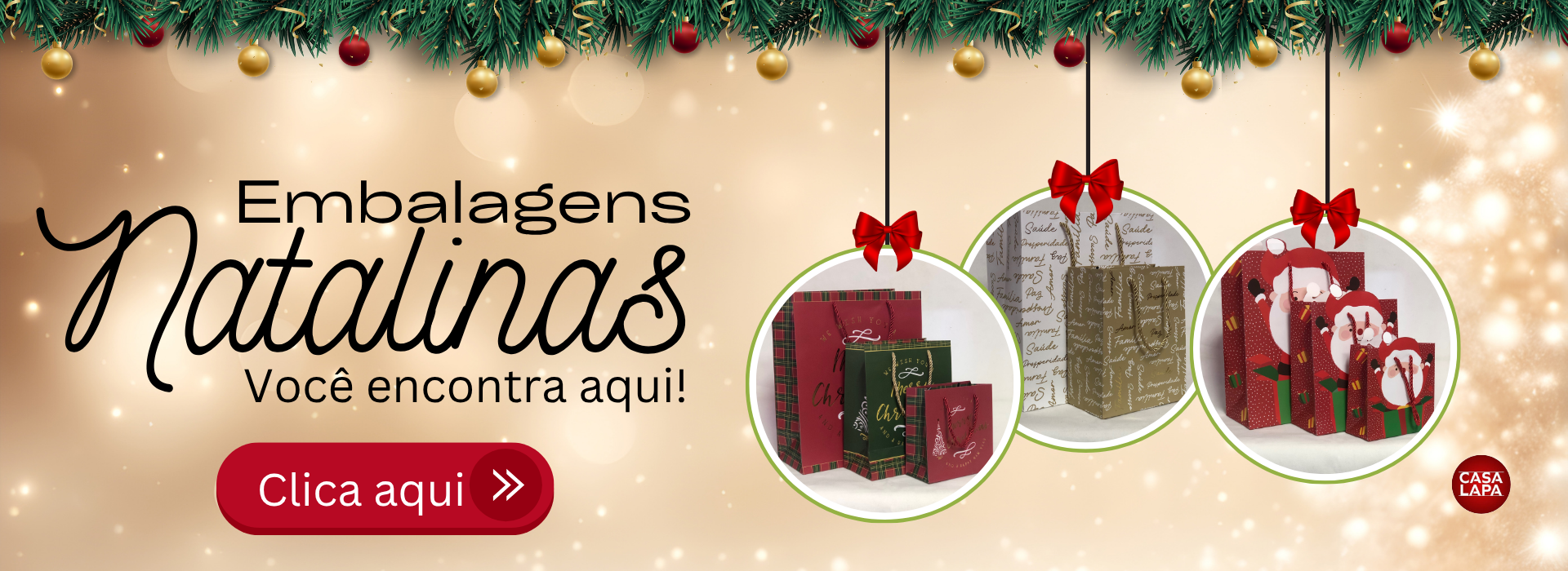 Embalagens Natalinas