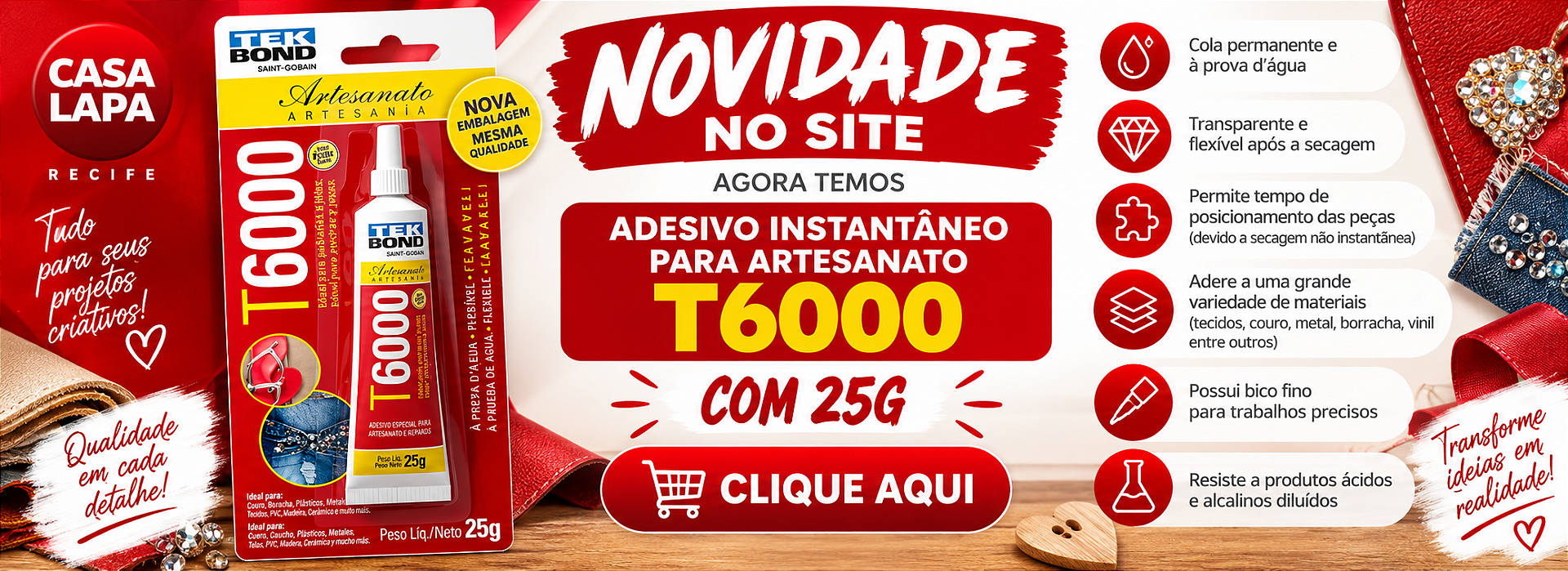 BANNER DA COLA T6000