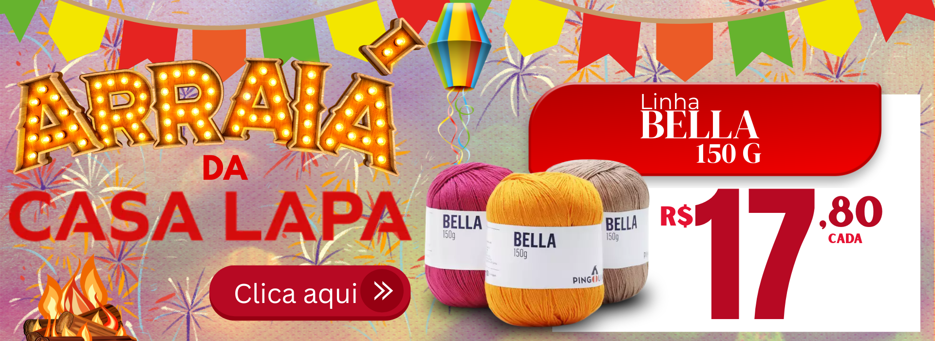 Banner da Linha Bella