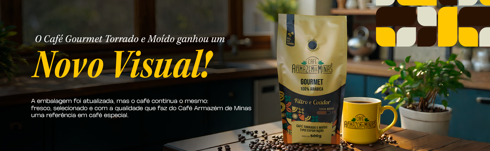 Café Gourmet novo visual