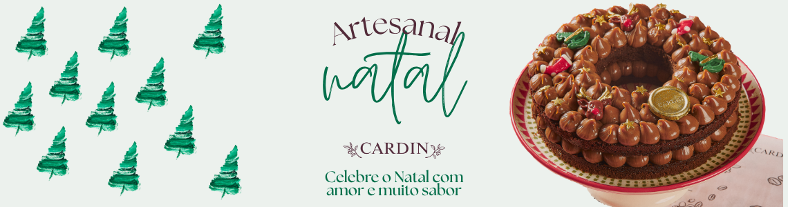 Natal Artesanal Cardin Panetones Chocotones Tortas Rio de Janeiro
