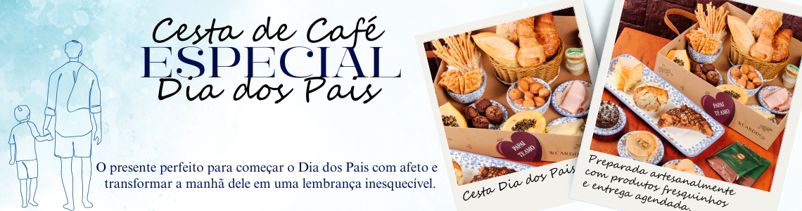 Cesta de Cafe da Manha dia dos Pais Entrega Rio de Janeiro