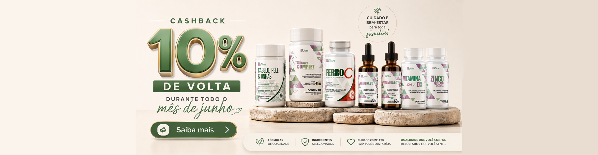 Cashback Junho