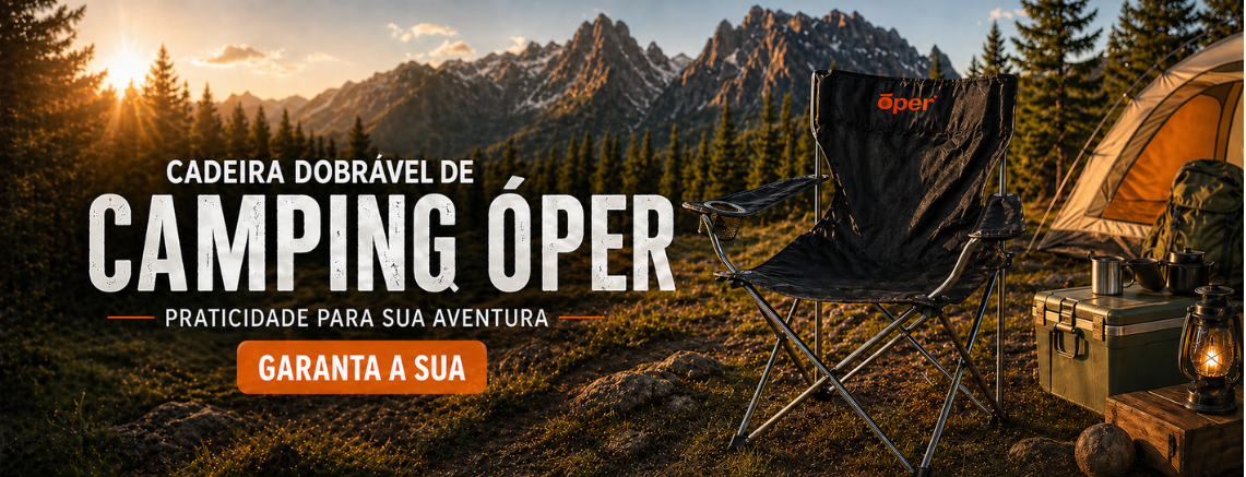 CADEIRA DOBRÁVEL CAMPING ÓPER