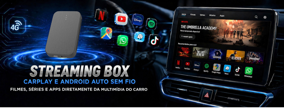 STAREAMING BOX - ANDROID AUTO CAR PLAY