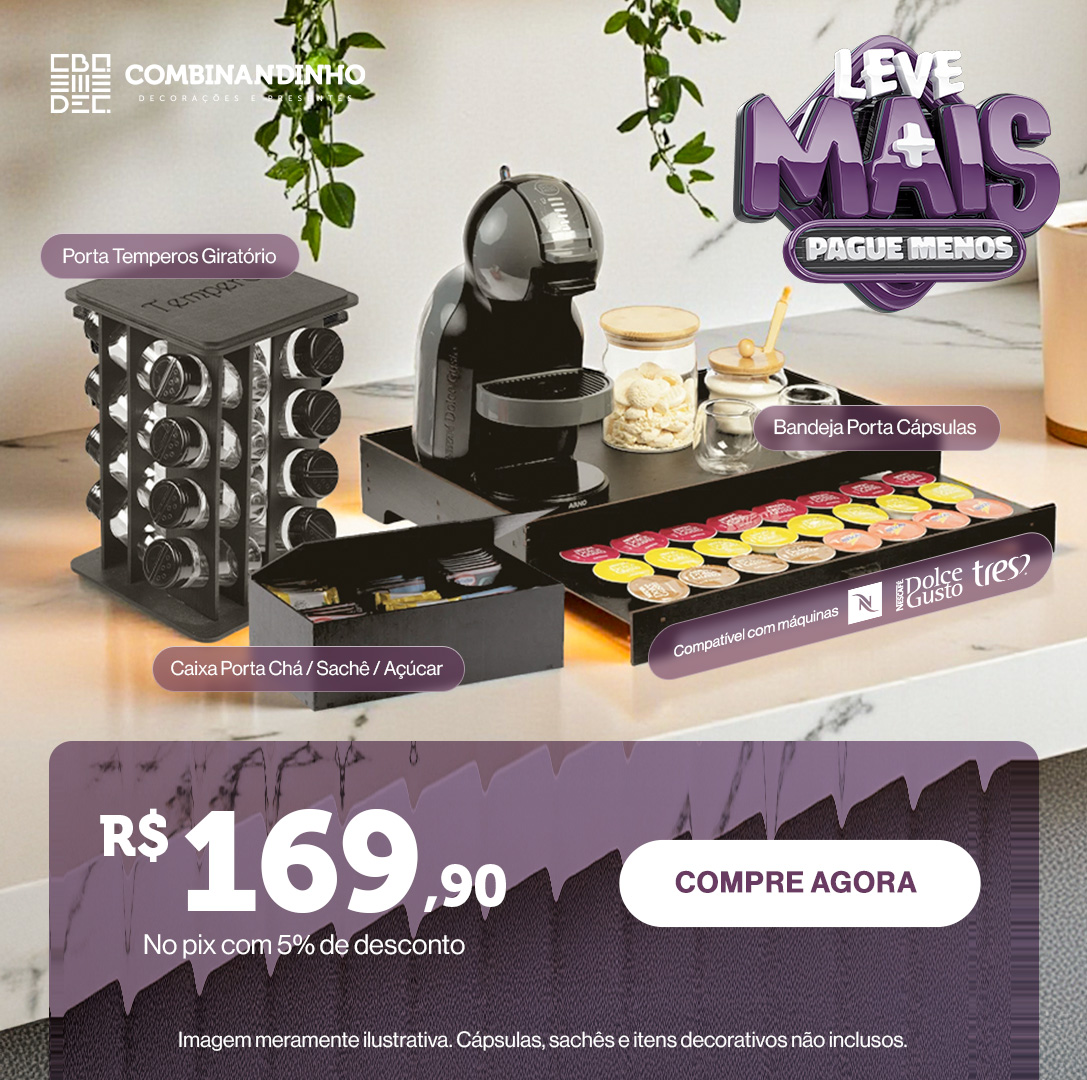 Leve Mais Pague Menos Bandeja Porta Tempero Porta Cha mobile