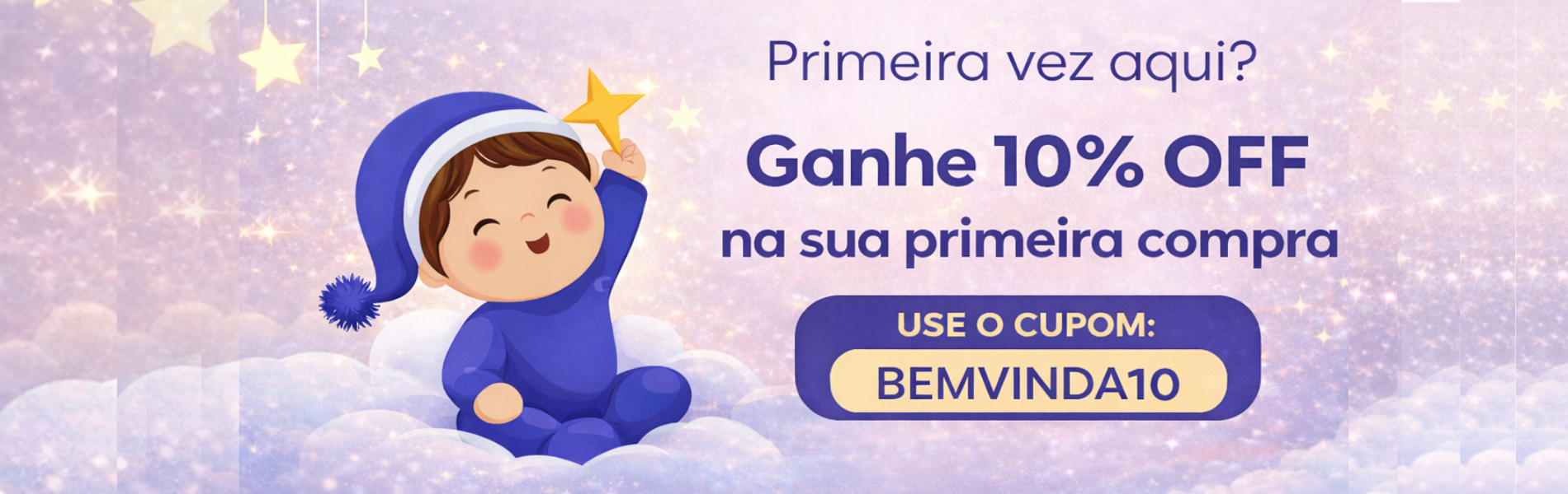 10% primeira compra