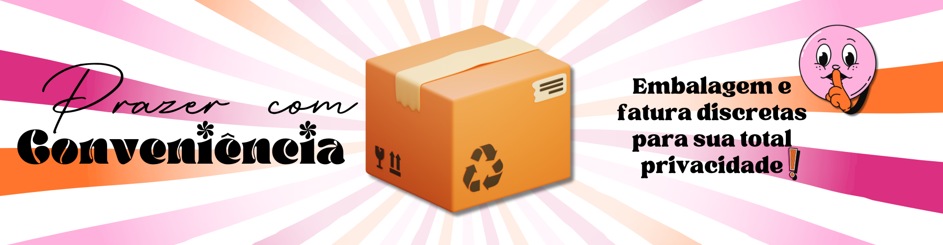 Full Banner - Embalagem Discreta