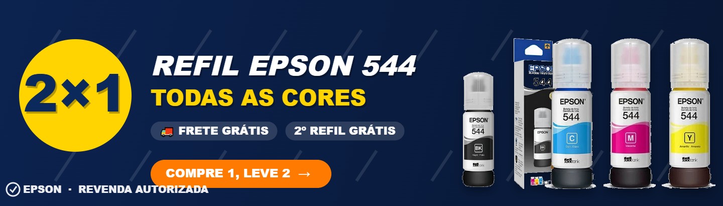 Refil Epson 544 - 2x1 Frete Gratis