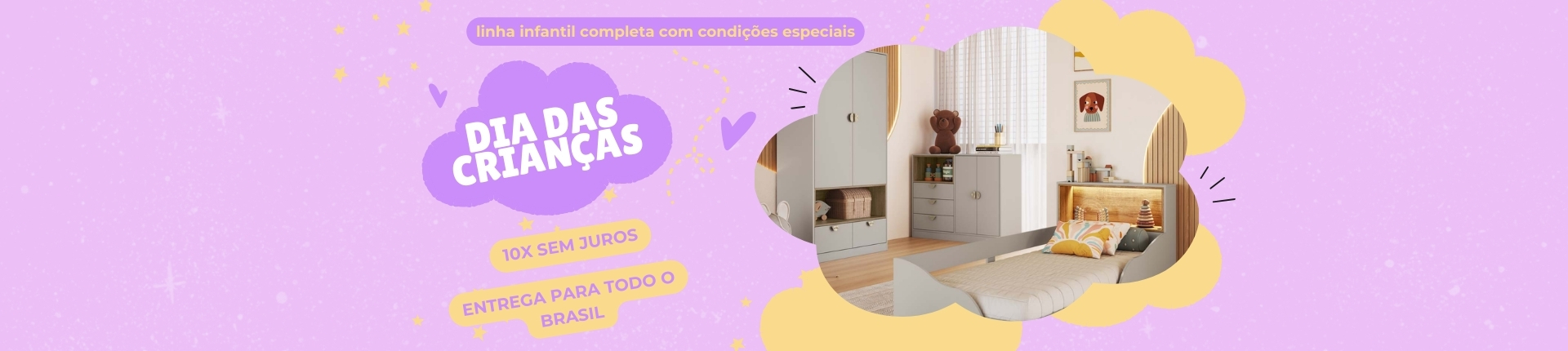 Linha Completa Infantil - Dia das Crianças